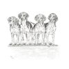 Hounds in lodge - limited edition print